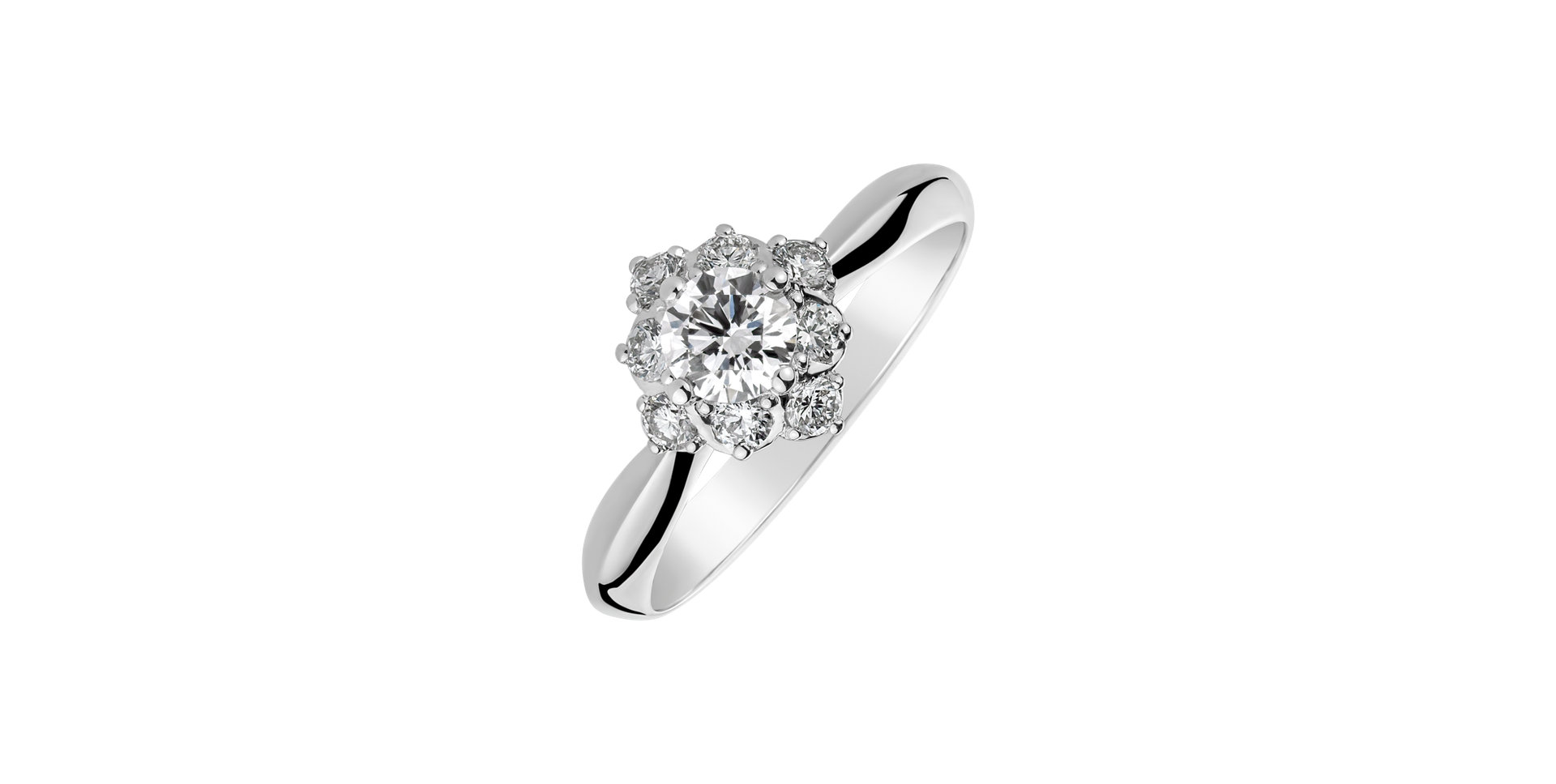 Diamond ring Elegant Cold
