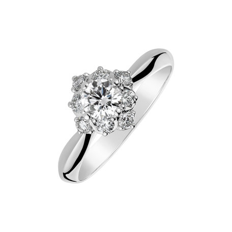 Diamond ring Elegant Cold