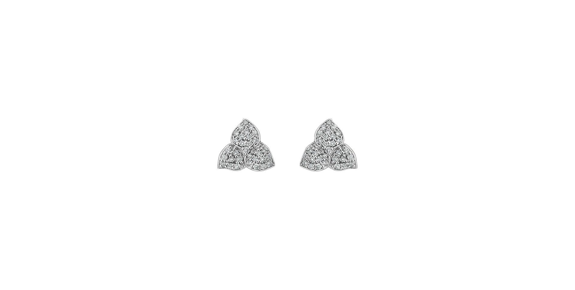 Diamond earrings Shine Poem