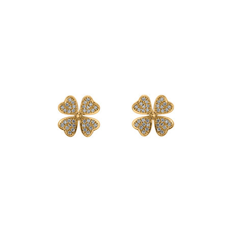 Diamond earrings Lucky Spirit