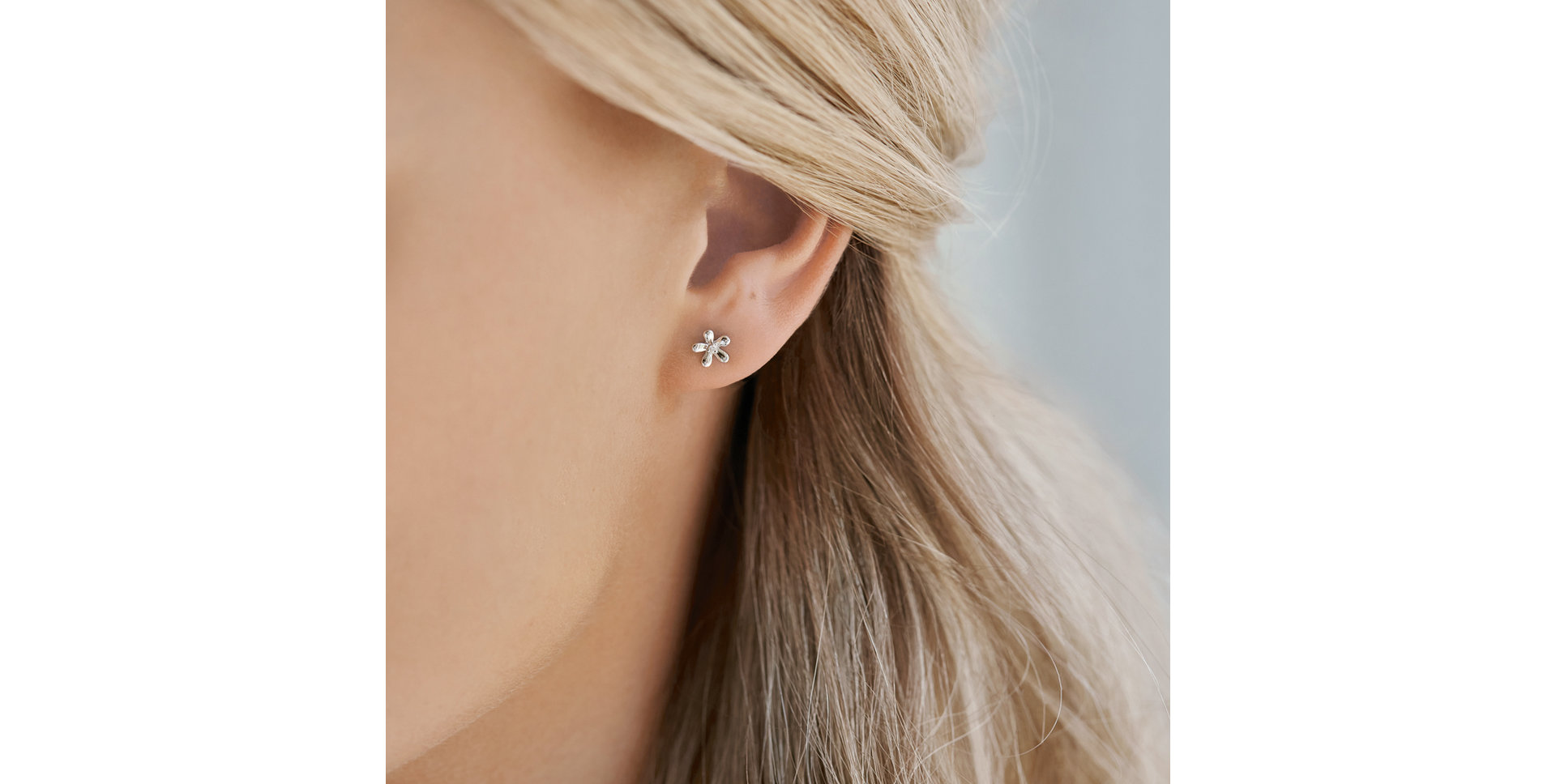 Diamond earrings Flower Day
