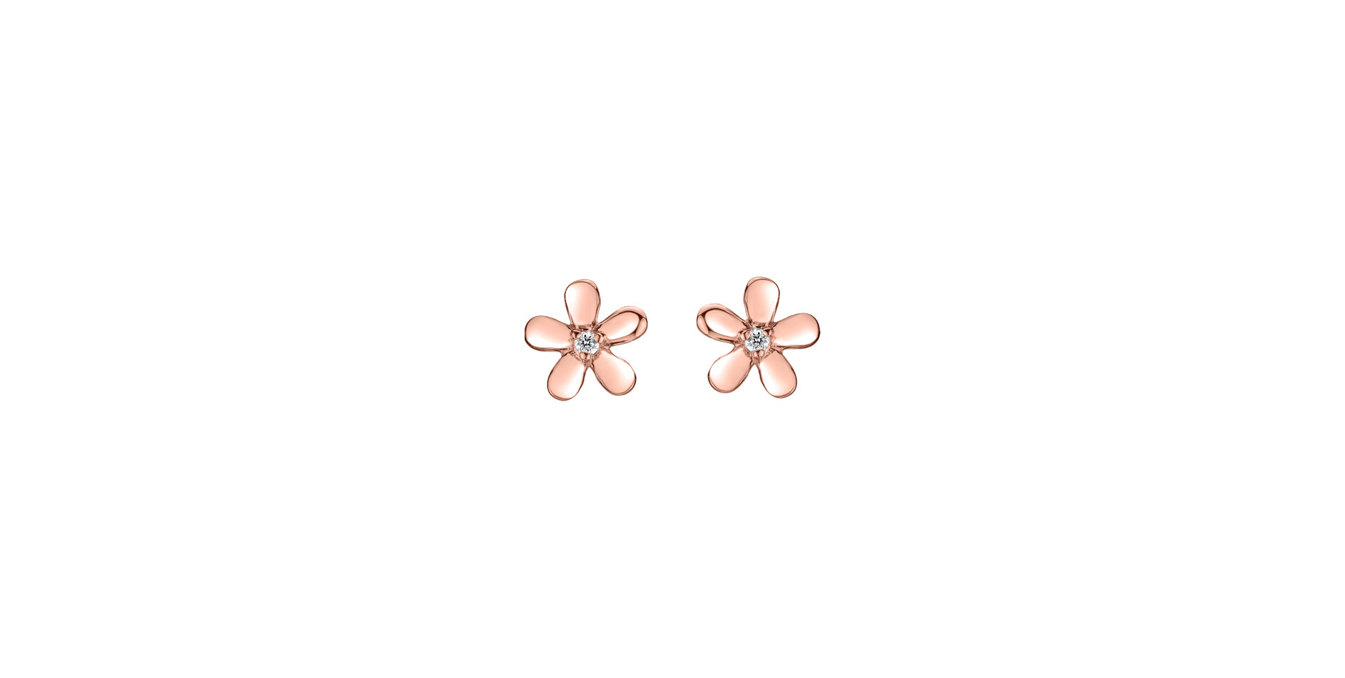 Diamond earrings Flower Day