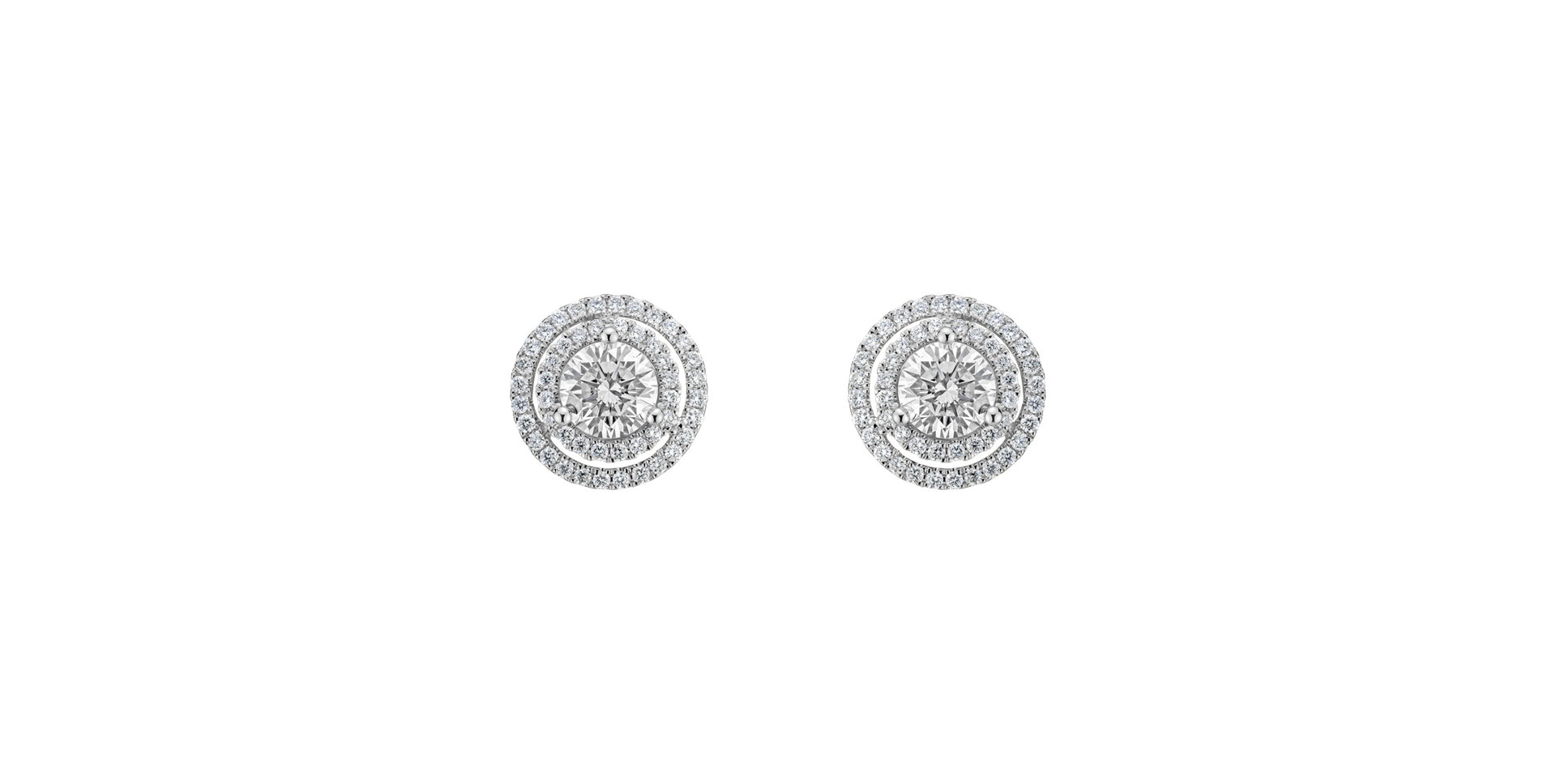 Diamond earrings Astral Message
