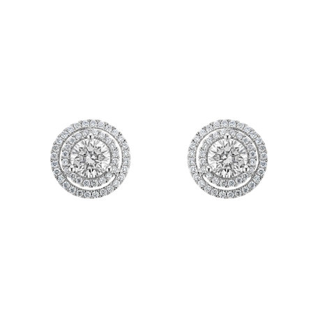 Diamond earrings Astral Message