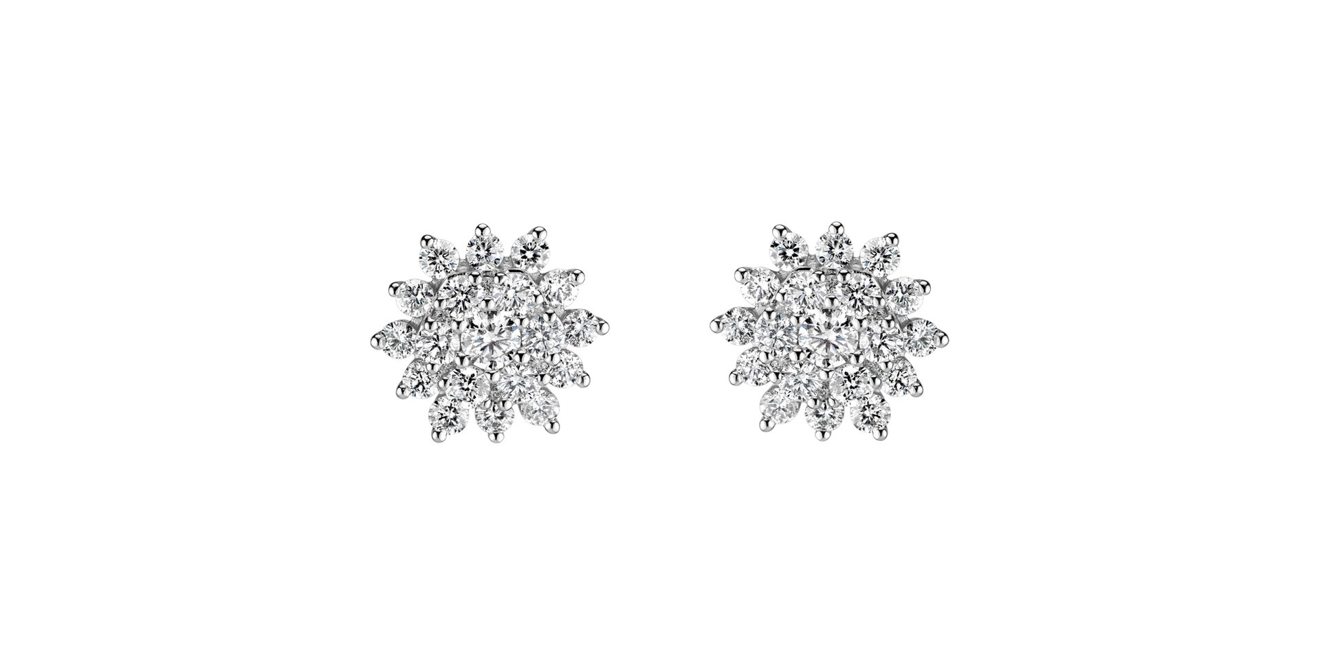 Diamond earrings Evening Sky