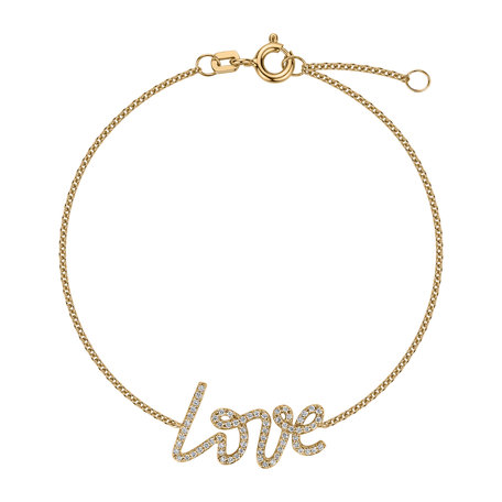 Bracelet with diamonds Seductive Love