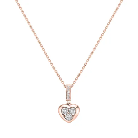 Diamond pendant Loved Mystery