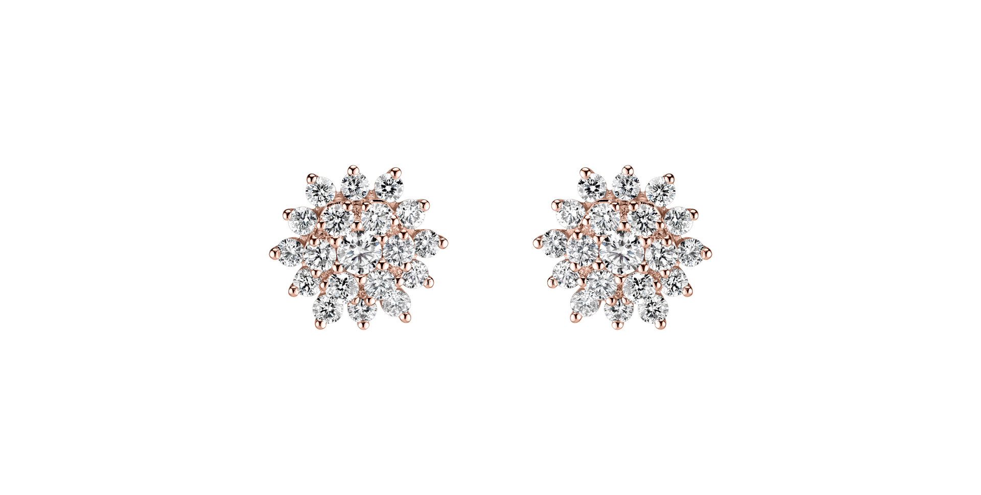 Diamond earrings Evening Sky