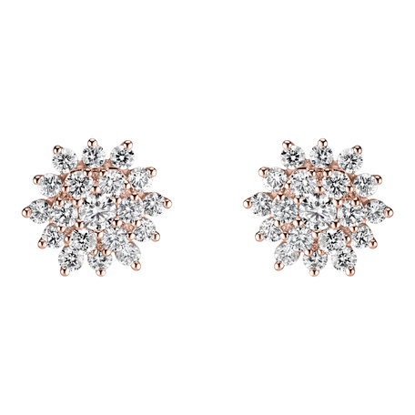 Diamond earrings Evening Sky