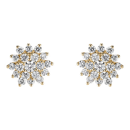 Diamond earrings Evening Sky