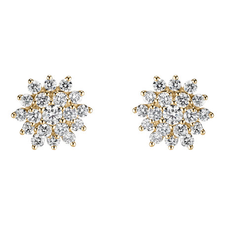 Diamond earrings Evening Sky