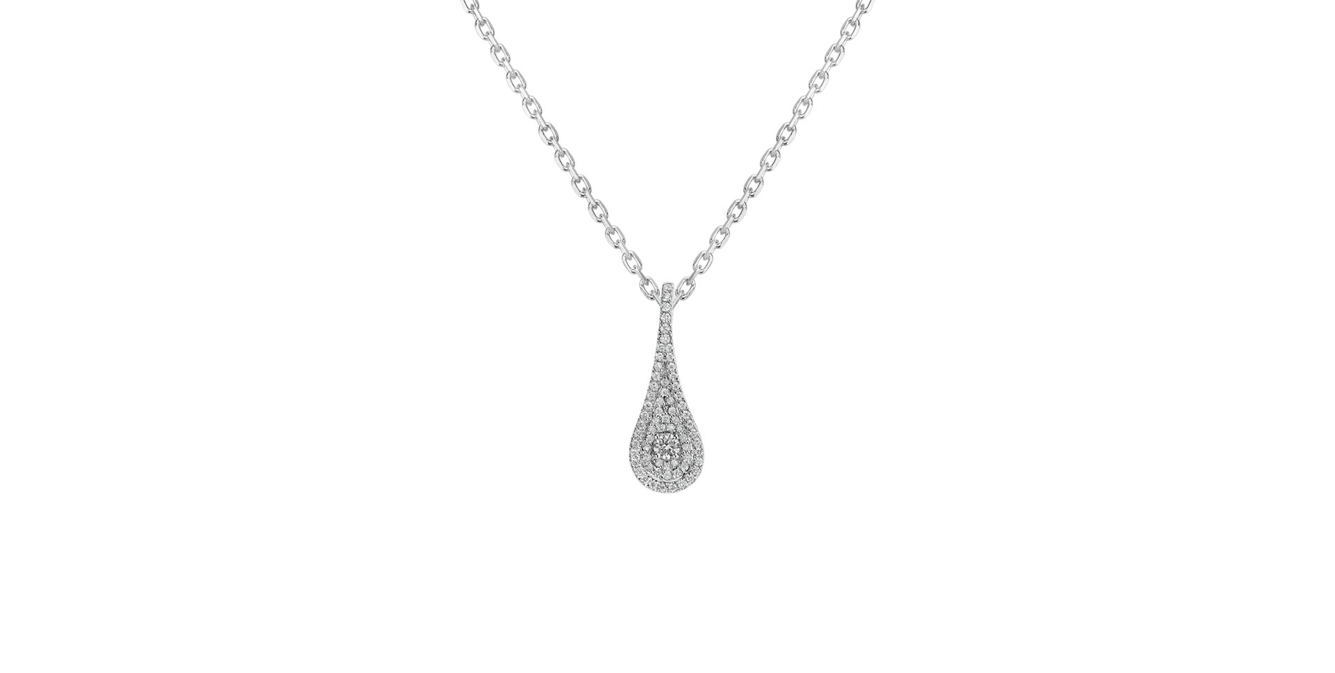 Diamond pendant Classy Drop