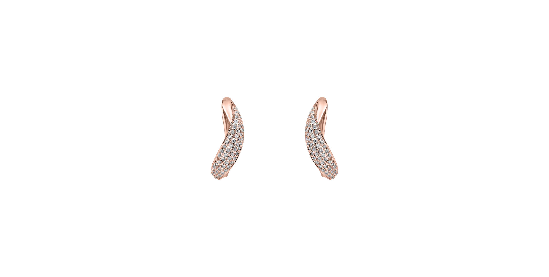 Diamond earrings Divine Moon