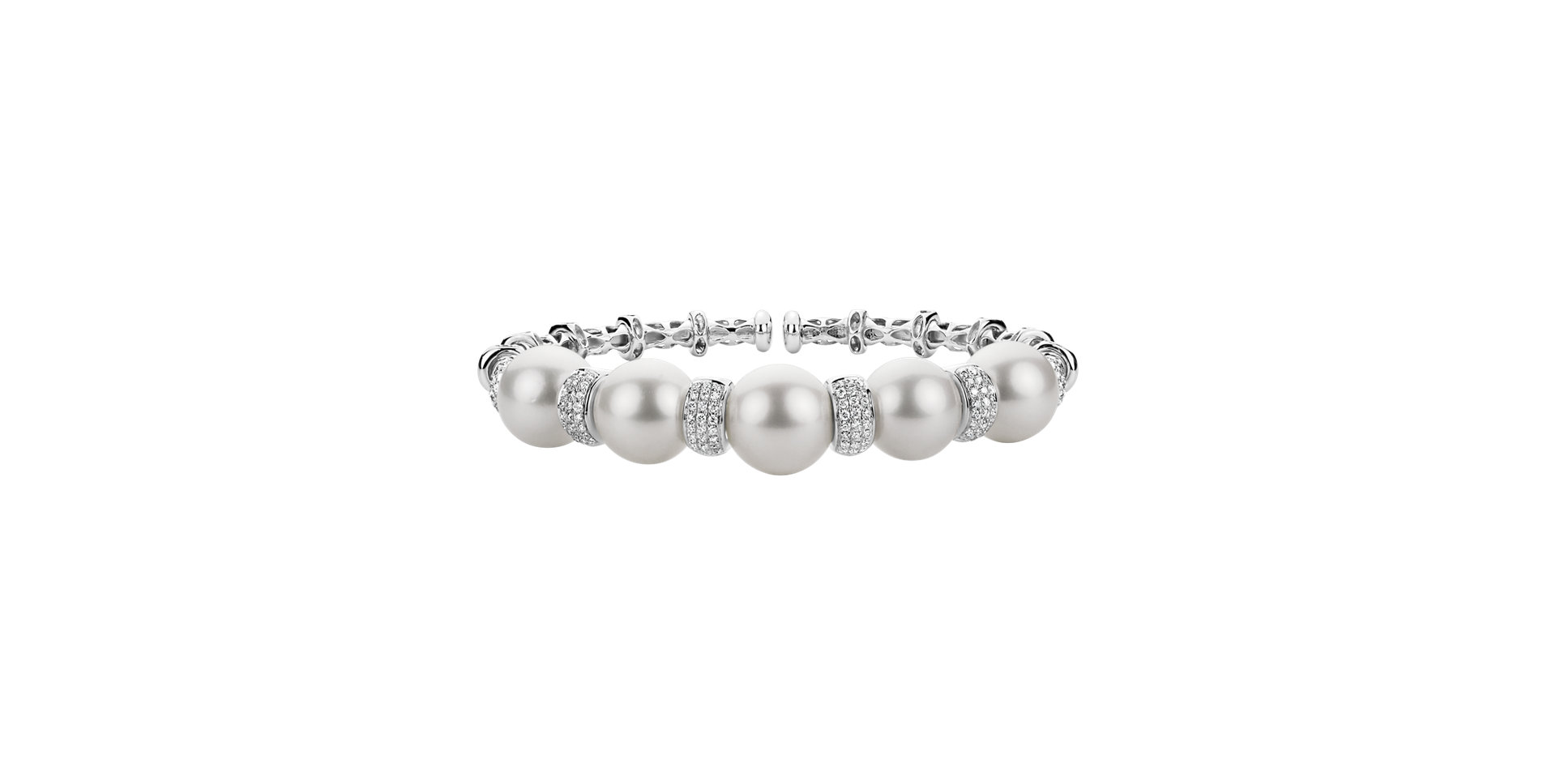 Diamond bracelet with Pearl Lake Treasure