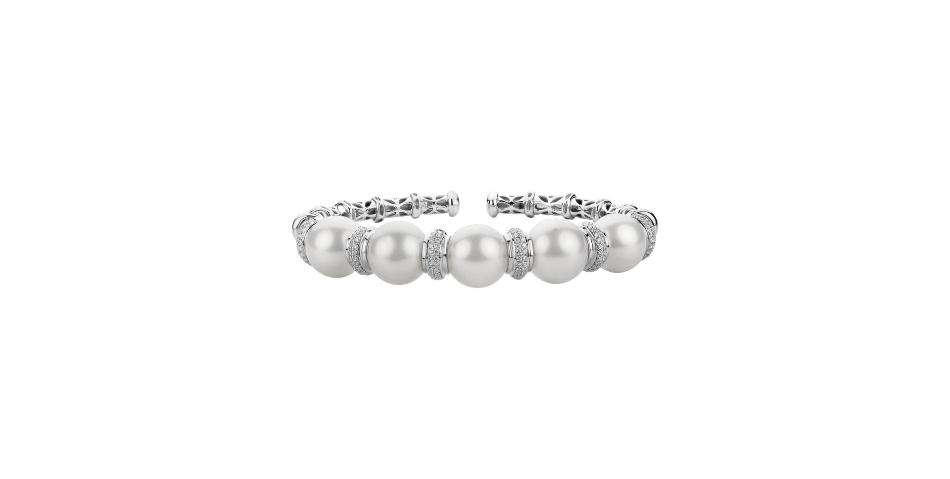 Diamond bracelet with Pearl Lake Secret