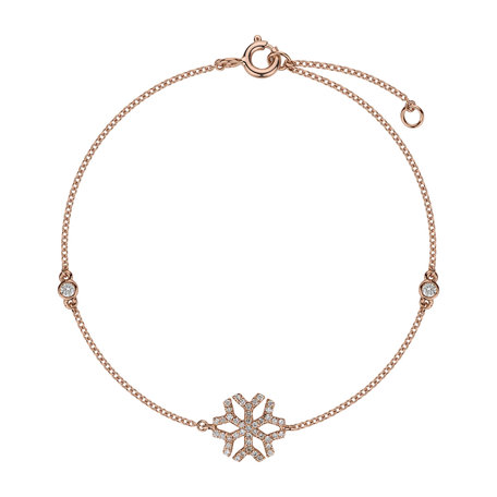 Bracelet with diamonds Snow Joy