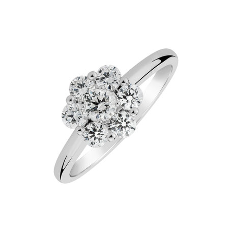 Diamond ring Heavenly Flower