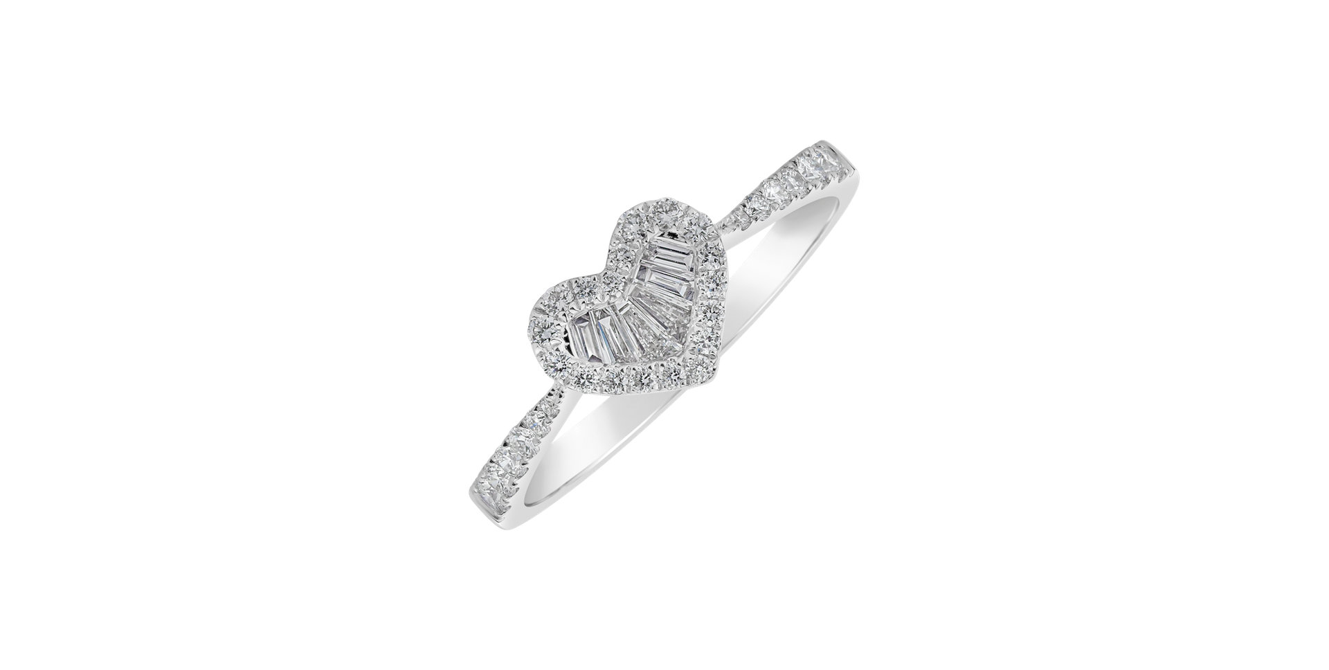 Diamond ring Coeur de Glace