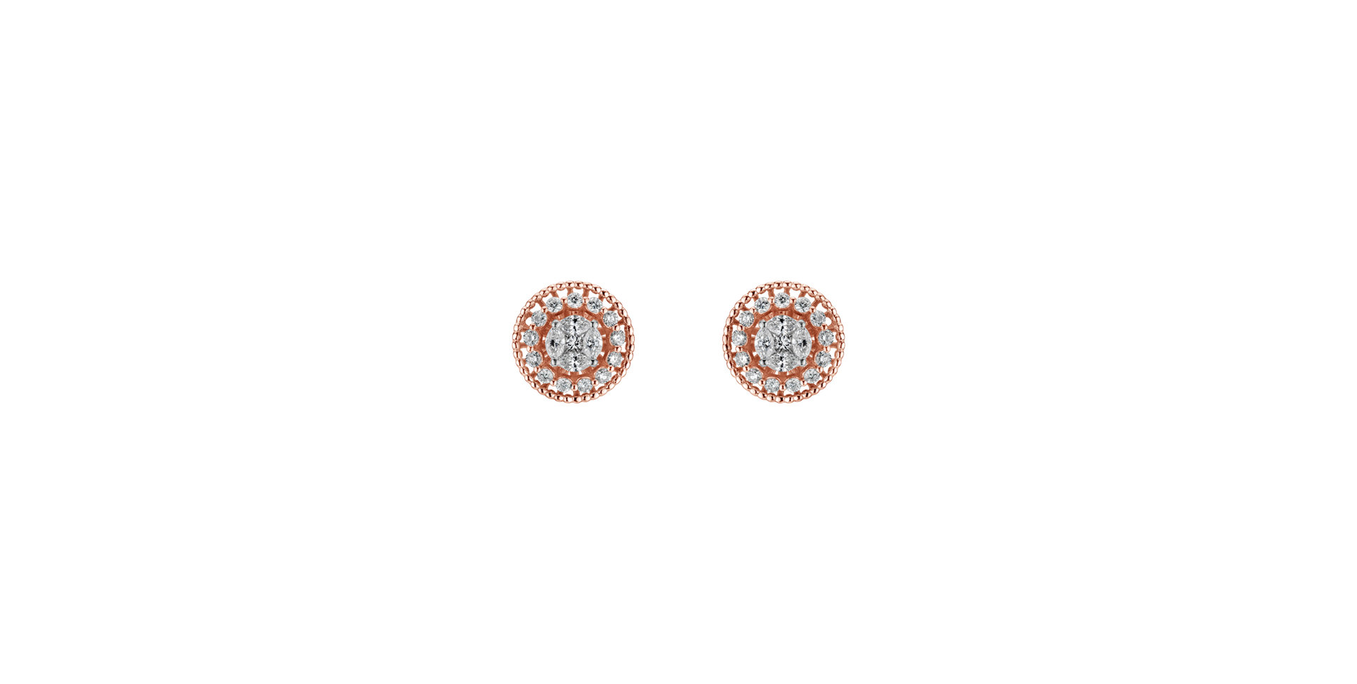 Diamond earrings Orient Alchemy