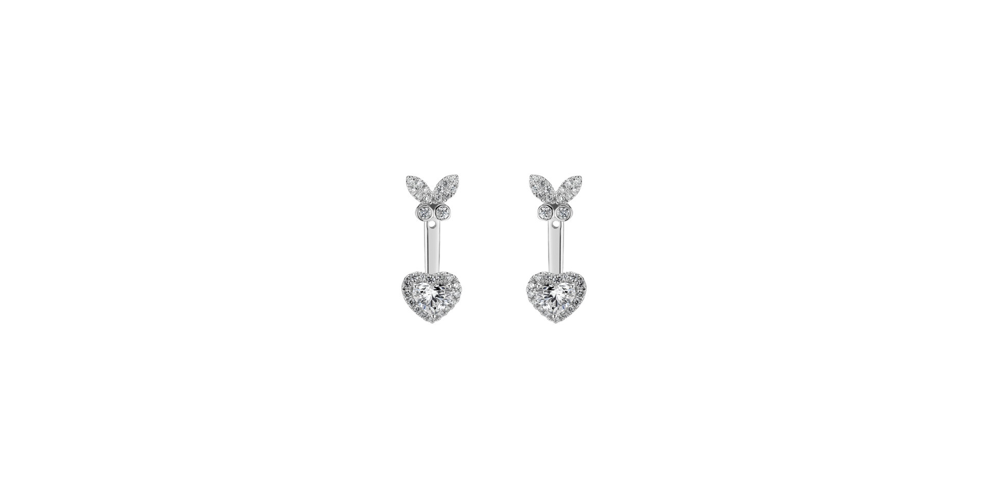 Diamond earrings Majestic Infinity