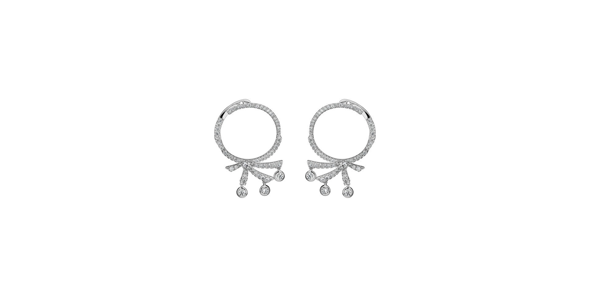 Diamond earrings Frozen Brilliance