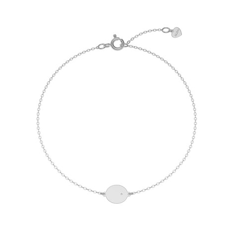 Diamond bracelet Monogram Style