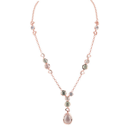 Diamond necklace with gemstones Caesarean Treasure