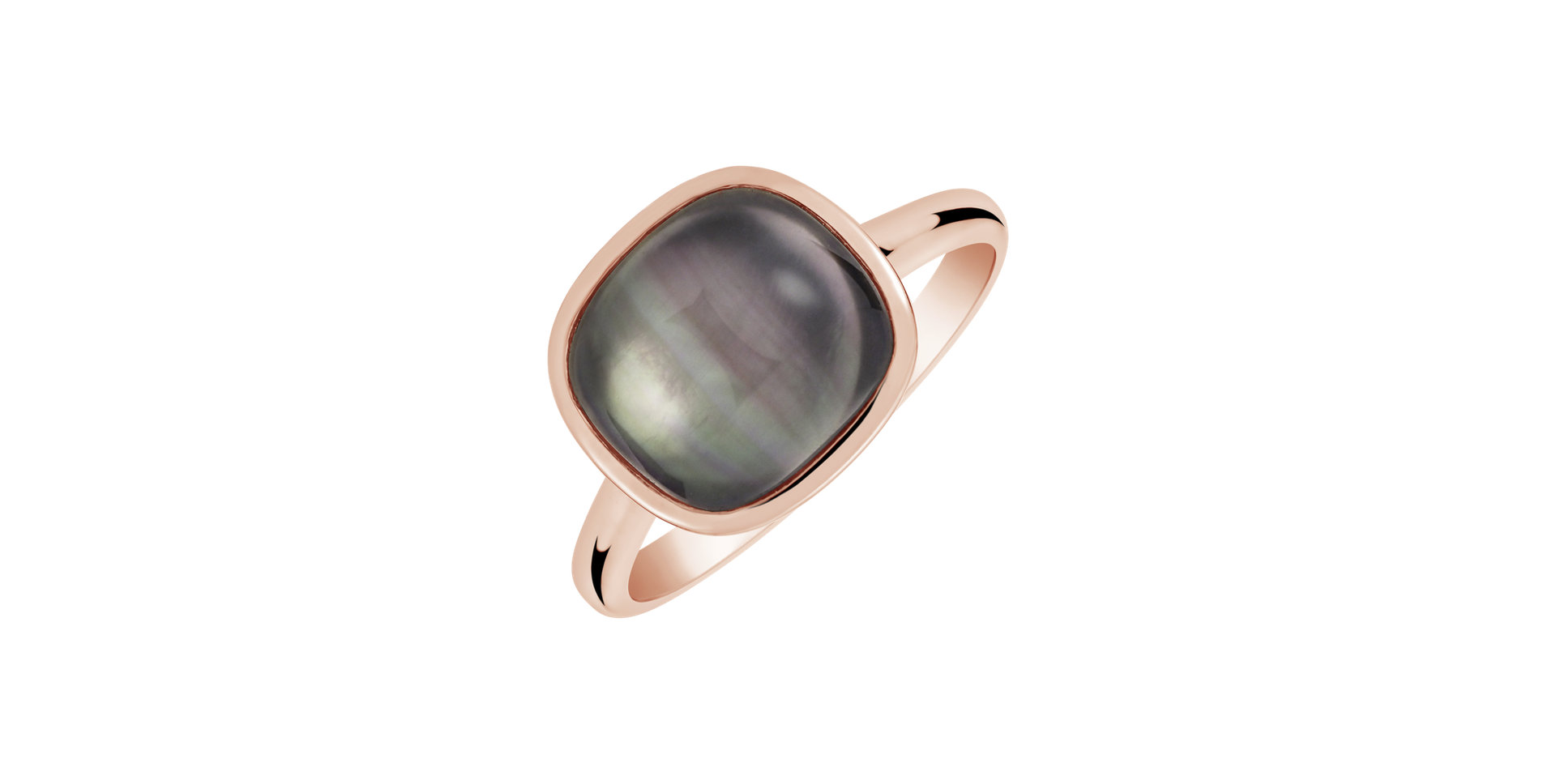 Ring with Crystal and Mother of Pearl Fiorella