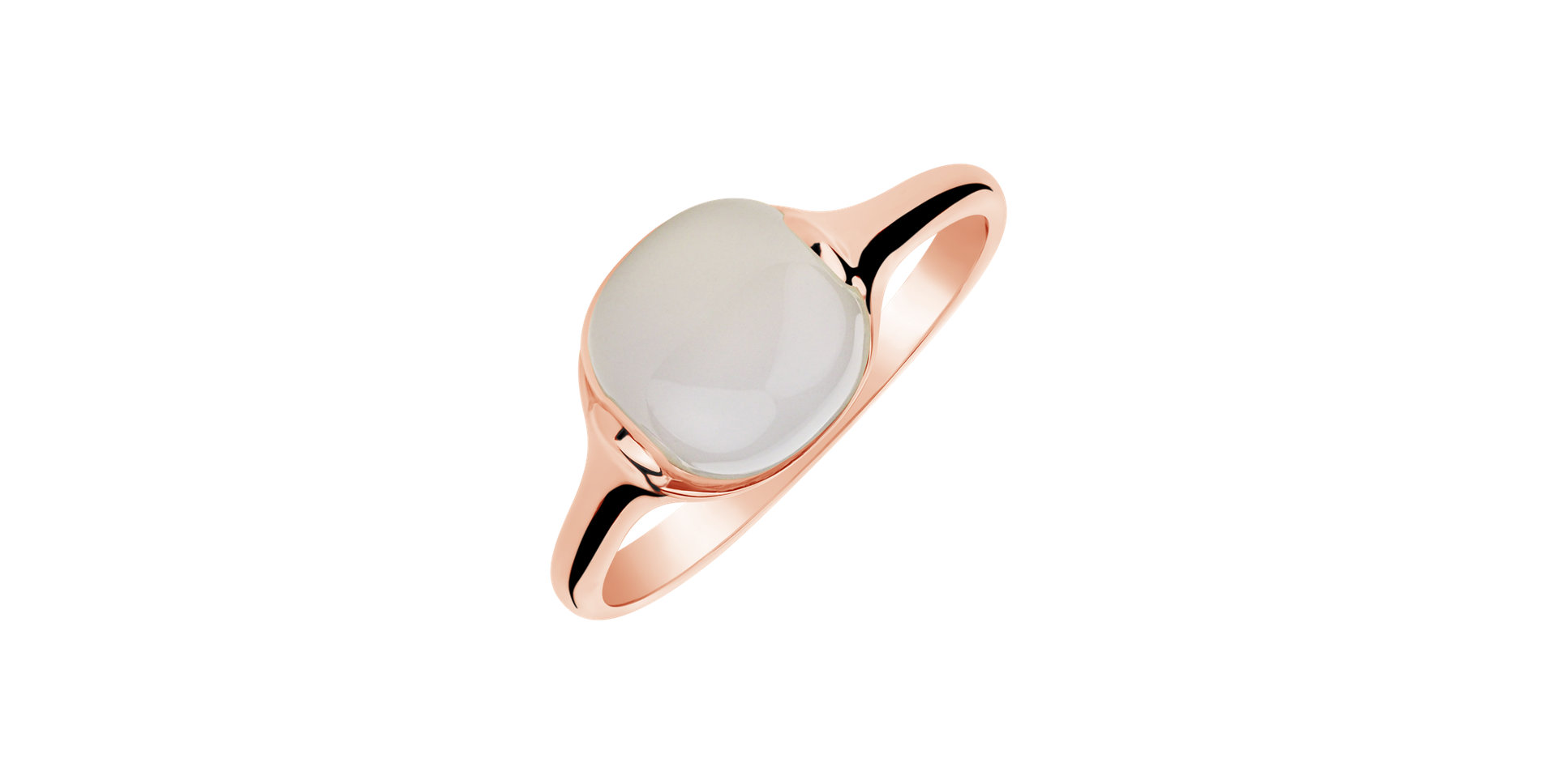 Ring with Moonstone Blanc