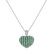 Diamond pendant with Emerald Love Passion4