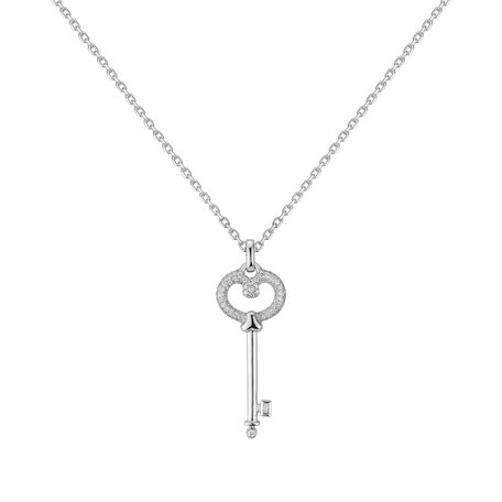 Diamond pendant Iconic Key
