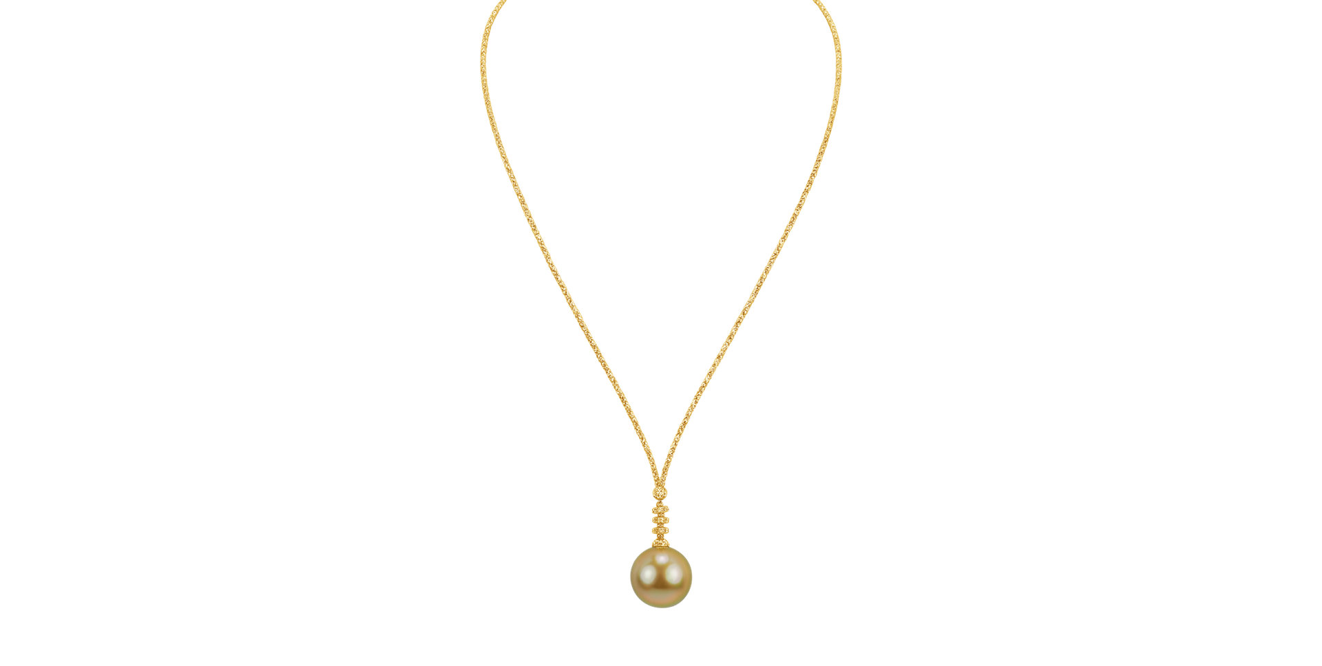 Necklace with Pearl Royal Sunset