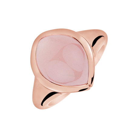 Ring with Rose Quartz Immortal Desire