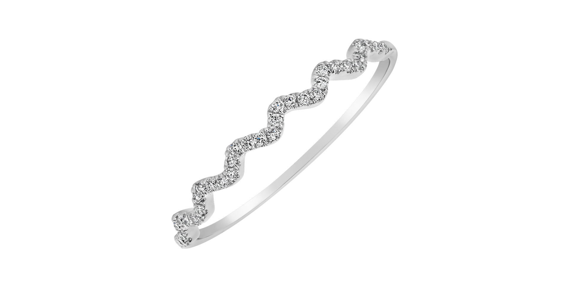 Diamond ring Sparkling Waves