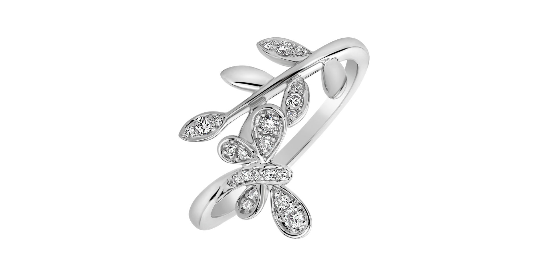 Diamond ring Butterfly
