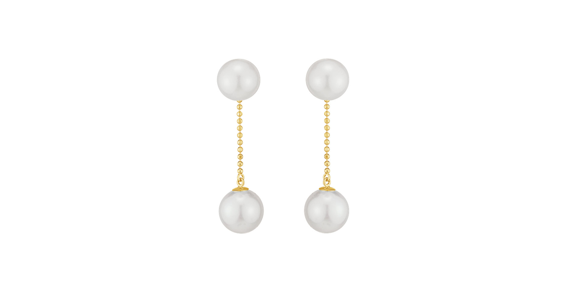 Earrings with Pearl Sea Song
