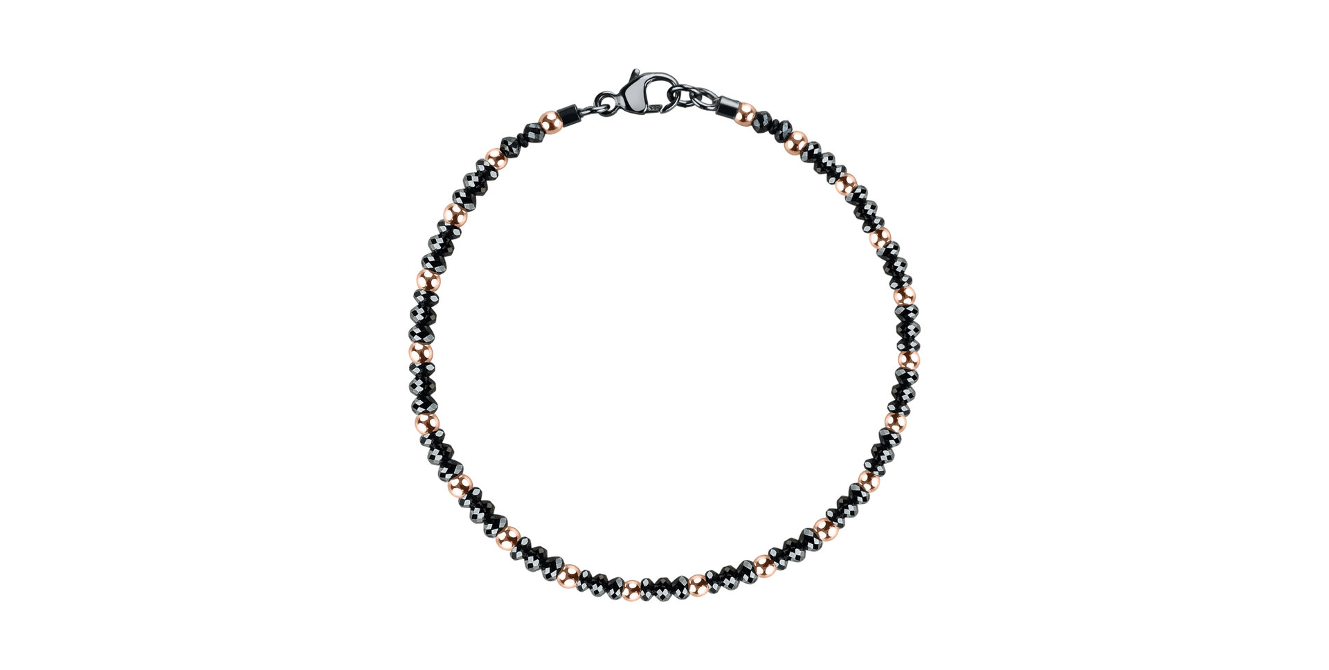 Bracelet with black diamonds Black Eminence