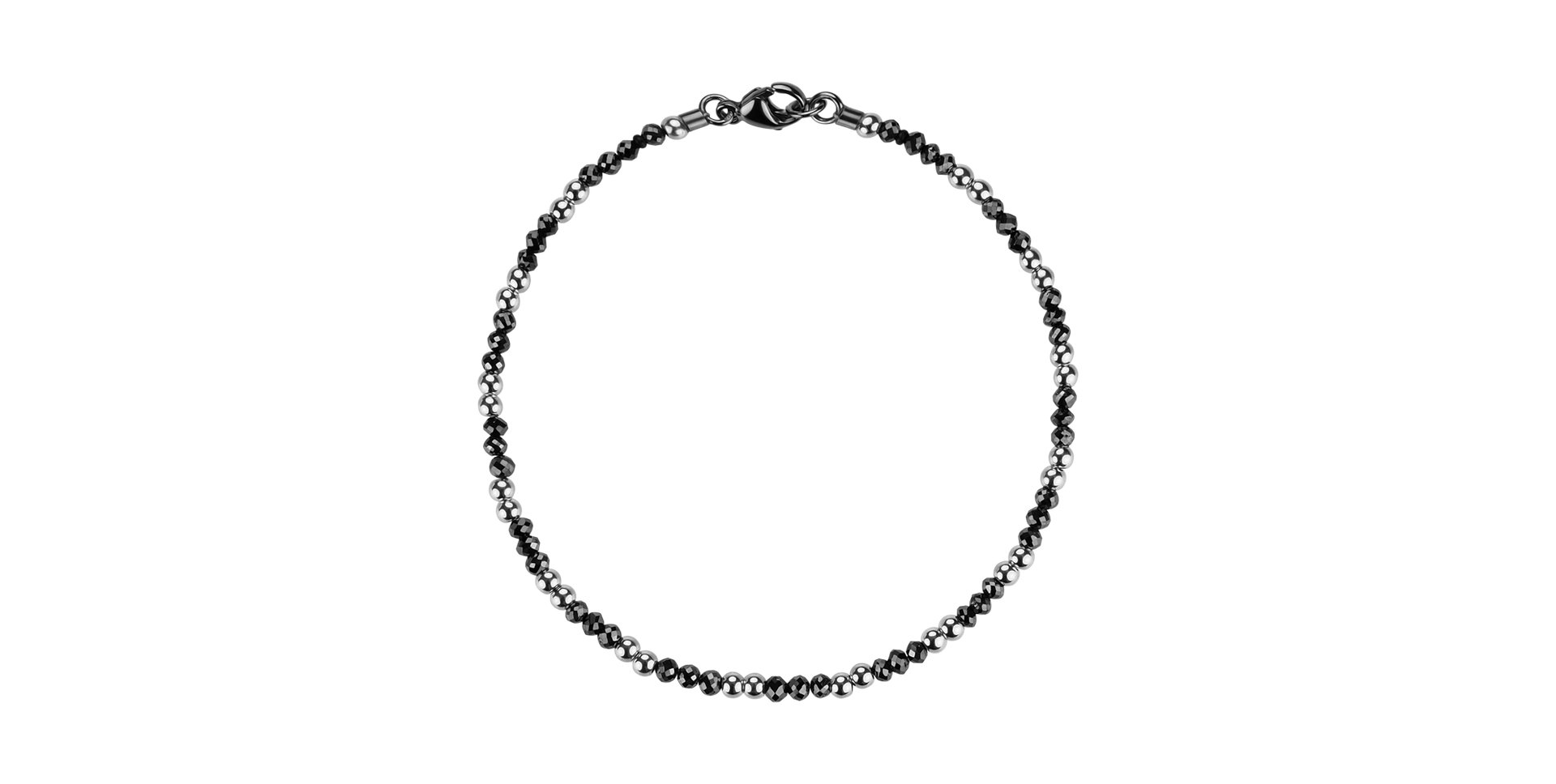 Bracelet with black diamonds Black Eminence