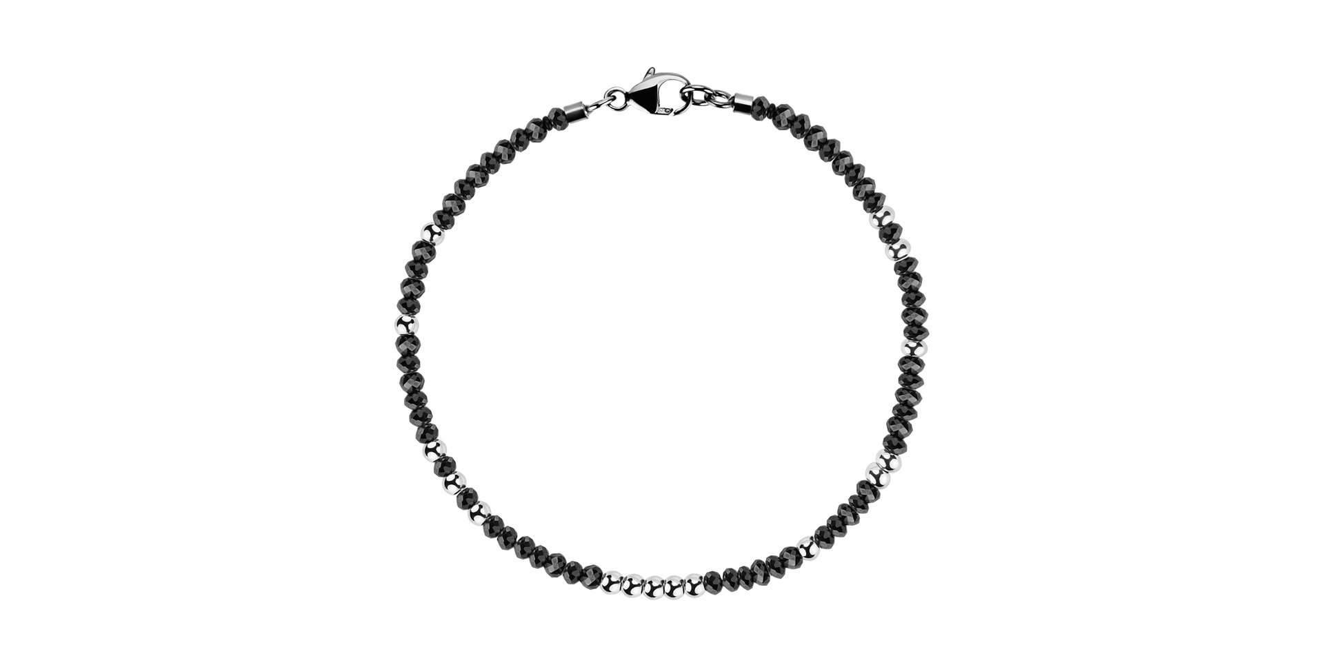 Bracelet with black diamonds Black Eminence