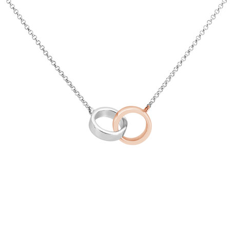 Diamond necklace Eternal Circles