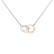 Diamond necklace Eternal Circles4