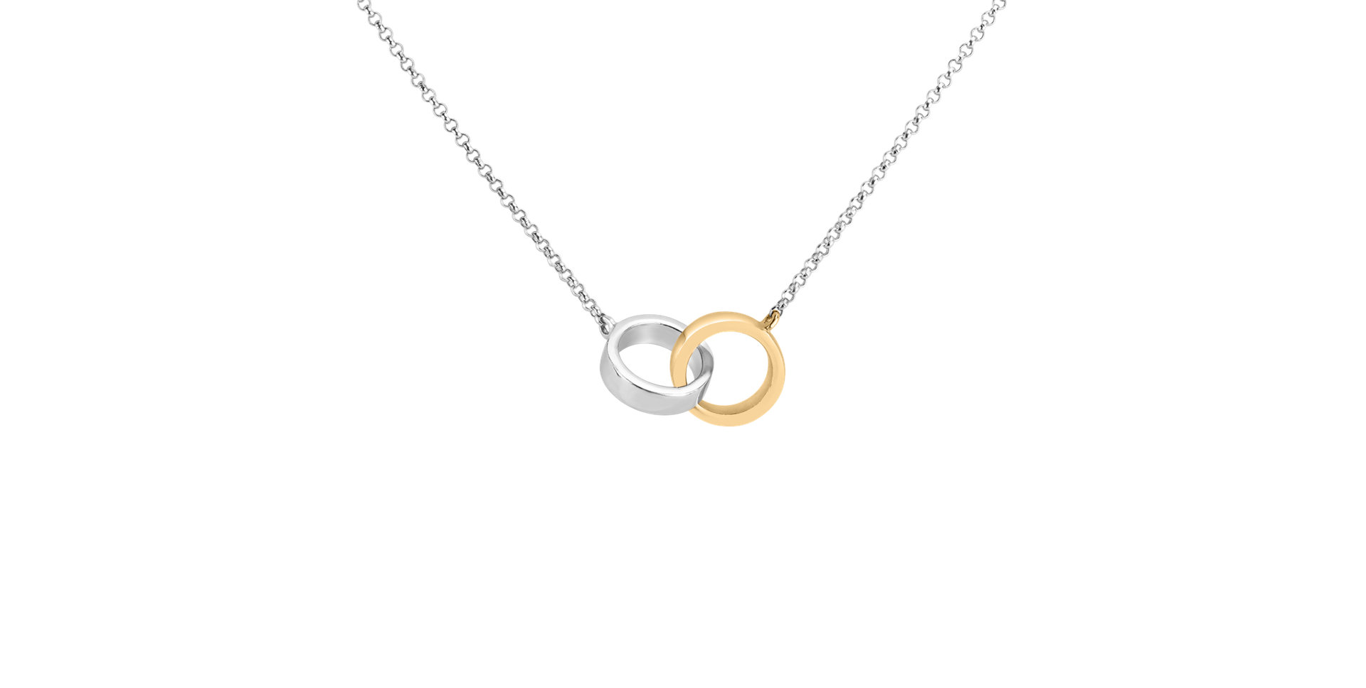 Diamond necklace Eternal Circles