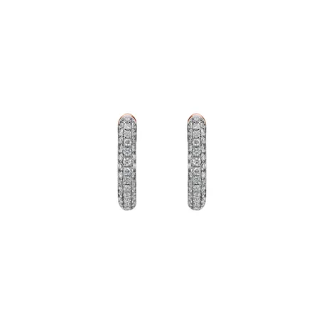 Diamond earrings Majestic Elegance