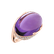Diamond rings with Amethyst Gem Miracle5