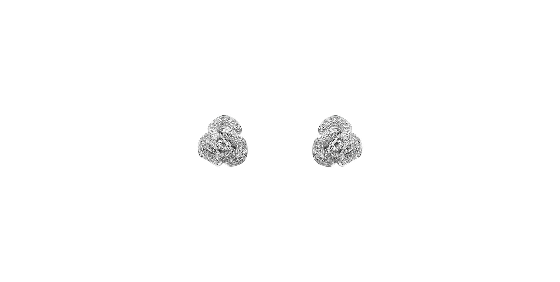 Diamond earrings Diamond Flower