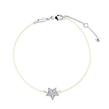 Diamond bracelet Star Message