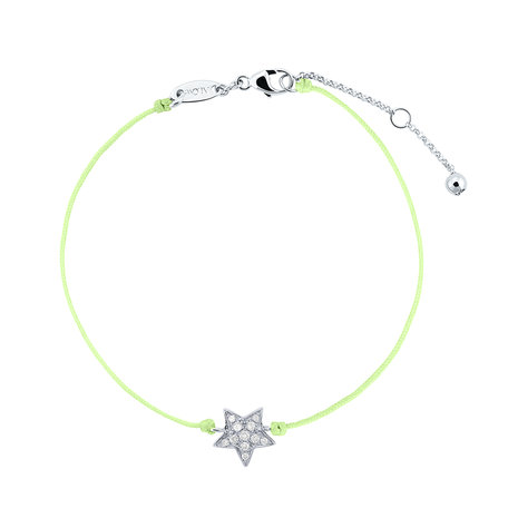 Diamond bracelet Star Message