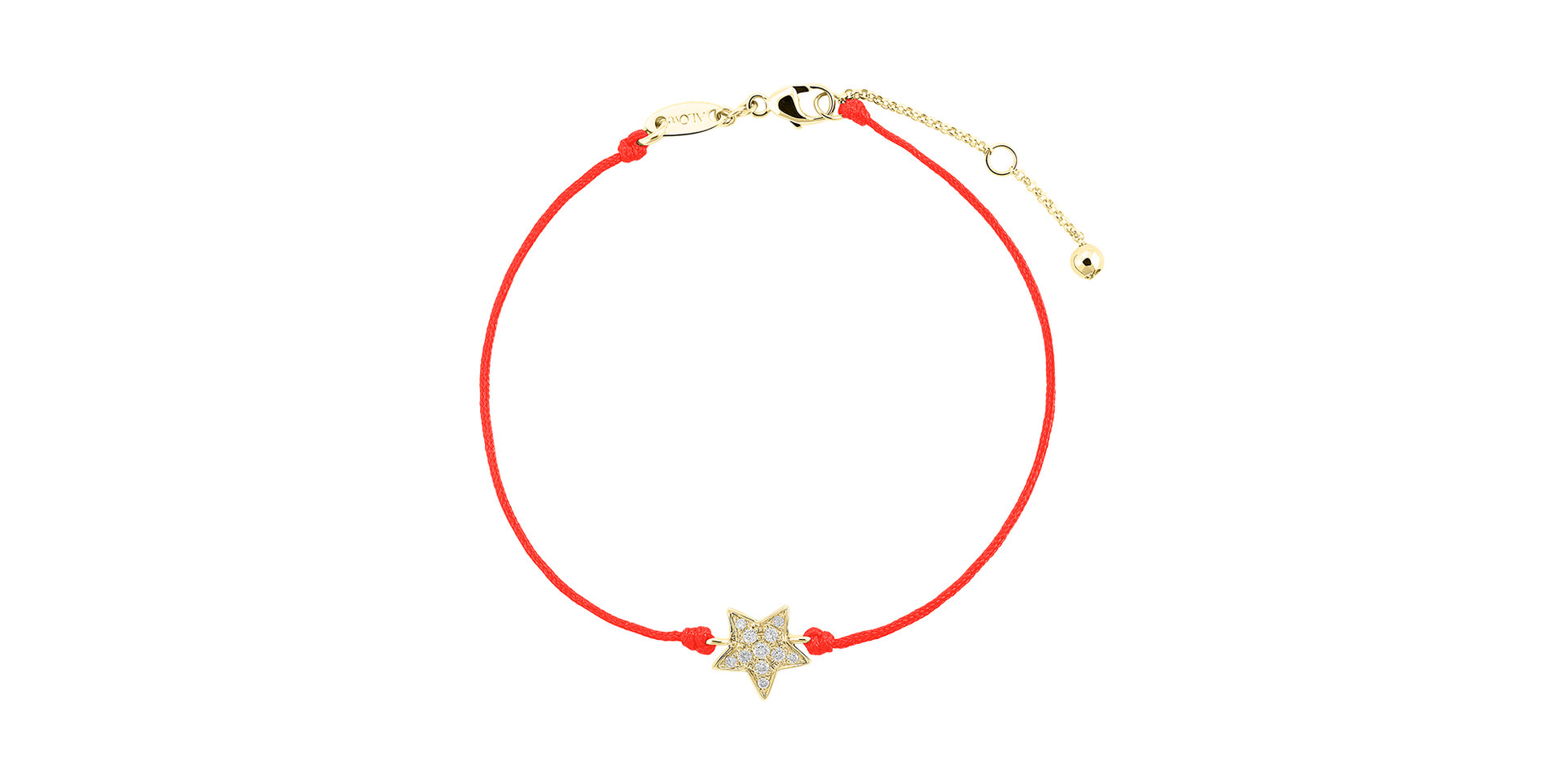 Diamond bracelet Star Message