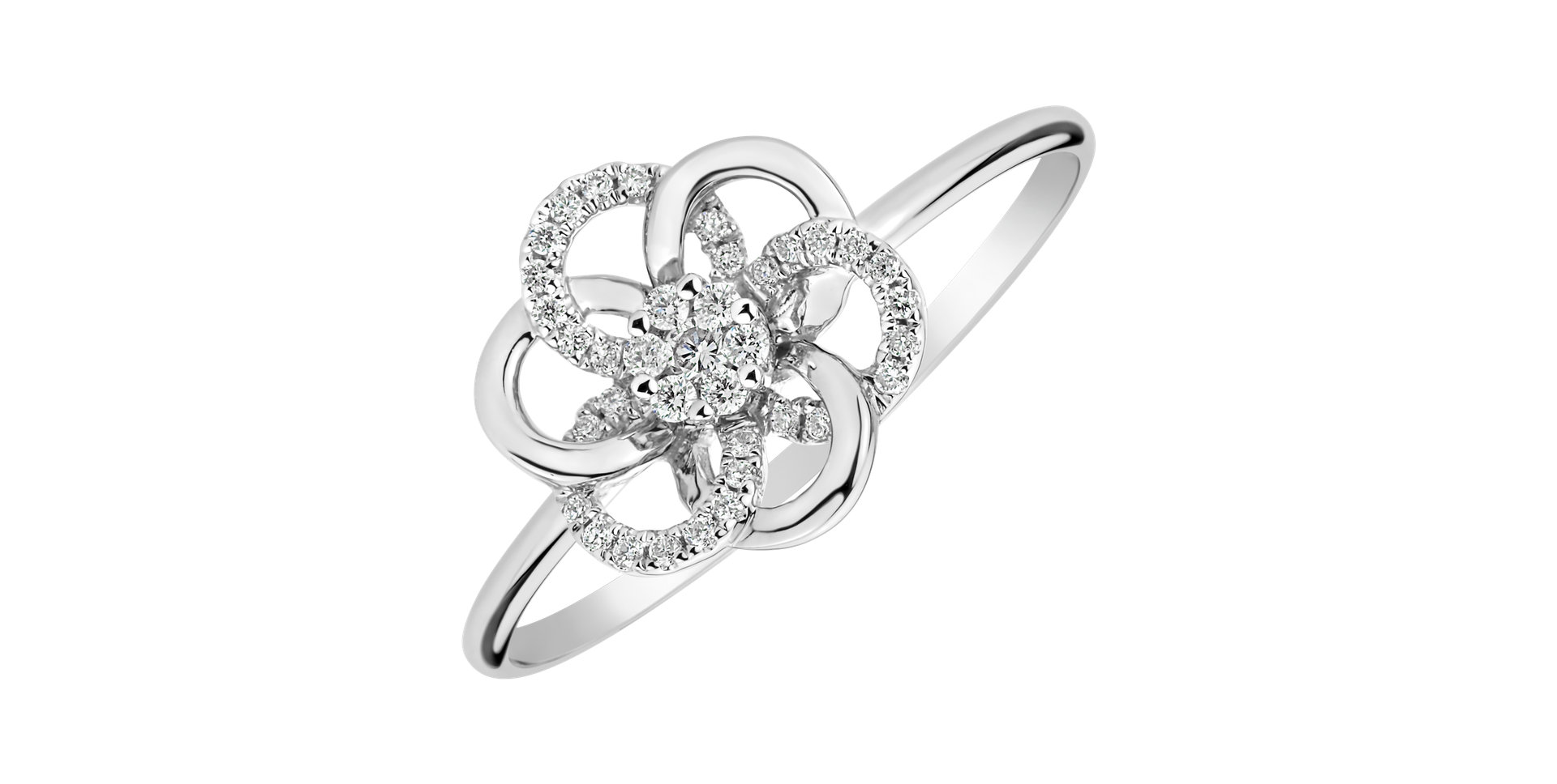 Diamond ring Flower