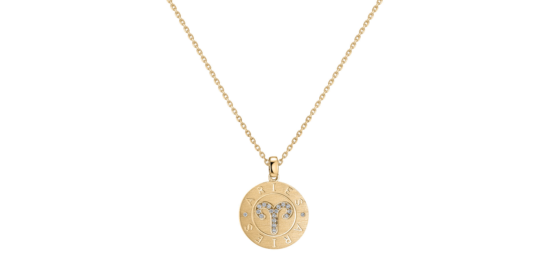 Diamond pendant Magic Aries